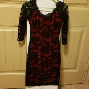 Black and red dress size small